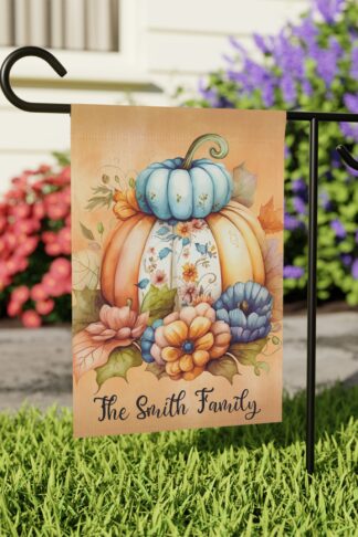 Fall Garden Flag, Halloween Flag, Autumn Flag Decor, Spooky Decor, Fall Vibes Flag, Trick Treat Flag, Pumpkin Flag, Outdoor Fall Decor Gift