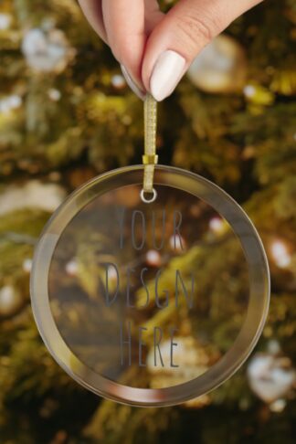 Personalize your own Beautiful Glass Ornaments
