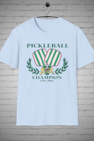 Pickleball Champion T-Shirt, Pickleball apparel, Pickleball clothing, Pickleball gifts, Sports t-shirt, Pickleball lover,
