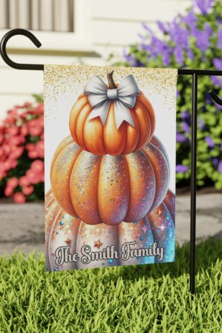 Fall Garden Flag, Halloween Flag, Autumn Flag Decor, Spooky Decor, Fall Vibes Flag, Trick Treat Flag, Pumpkin Flag, Outdoor Fall Decor Gift