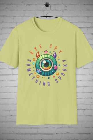 Halloween T-Shirt, Eye Spy Something Spooky tee, Eye shirt, Spooky tee, Funny Halloween tee