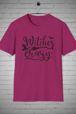 Halloween Witch T-Shirt, Witches be Crazy tee, Sunny Witch tee, Sassy Witch tee, Sassy Halloween Shirt