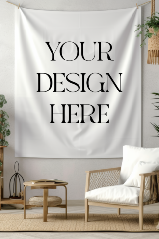 Design your own Indoor Wall Tapestries, Personalized Wall Tapestry, Multiple Sizes Available