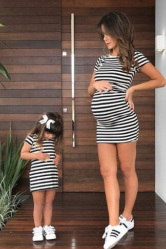 Family Matching Strip Outfit