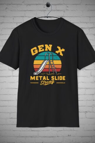 Gen X T-Shirt, Metal Slide tee, 80s- 90s t-shirt, Vintage t-shirt