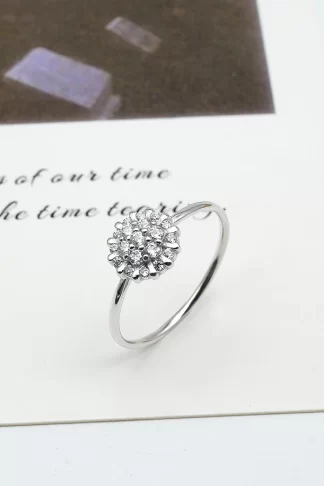 Wholesale Zircon Ring Silver Rings Silver 925 Jewelry Rings Jewelry Women