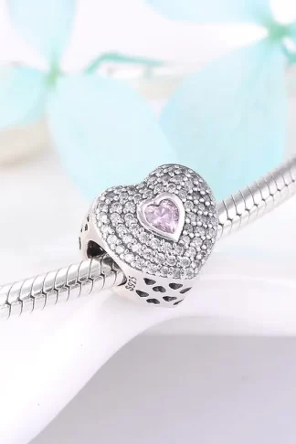 Real 925 sterling silver Openable Heart creativity Love you Charms for Bracelets Pendant fashion Accessories Wholesale lots bulk