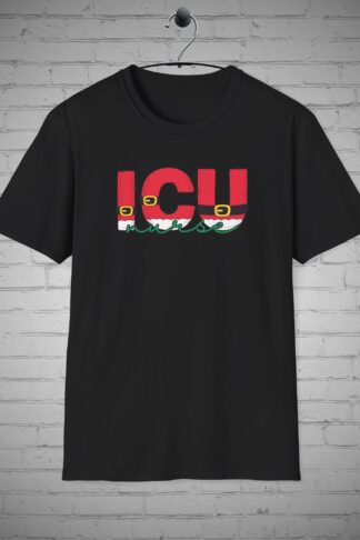 ICU Nurse Christmas T-shirt, Intensive Care Unit RN tshirt