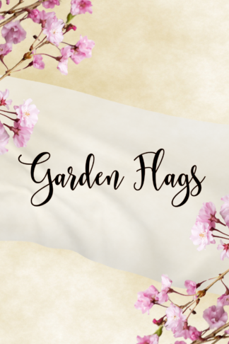 Fall Garden & House Flag