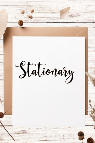 Stationary
