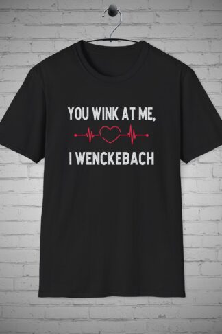 Nurse T-Shirt, Doctor Cardiologist tee, You wink at me I Wenckebach, Nurse Gift