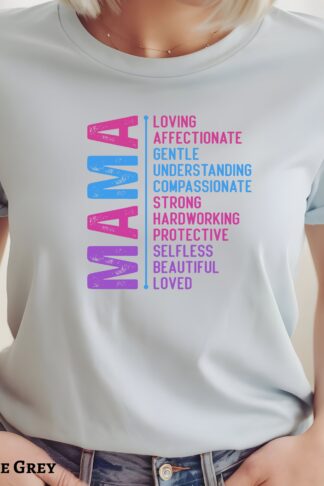 Mama T-shirt, Mother's Day Gift, Mommy shirt, Mama T-Shirt, Mom Life, Motherhood Tee, Proud Mom,  Parenting Life, Strong Mama, Mom Gift