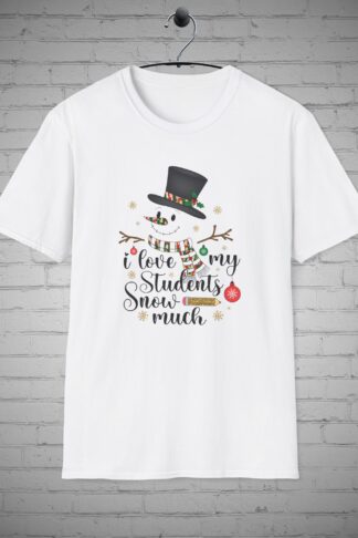 Teacher Christmas T-shirt, Educator Christmas tee